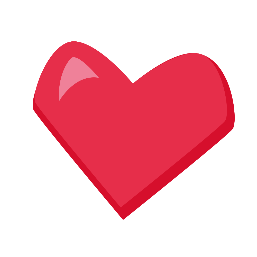 Heart with magnifying glass — representing careful analysis of the kahoot360.com website
